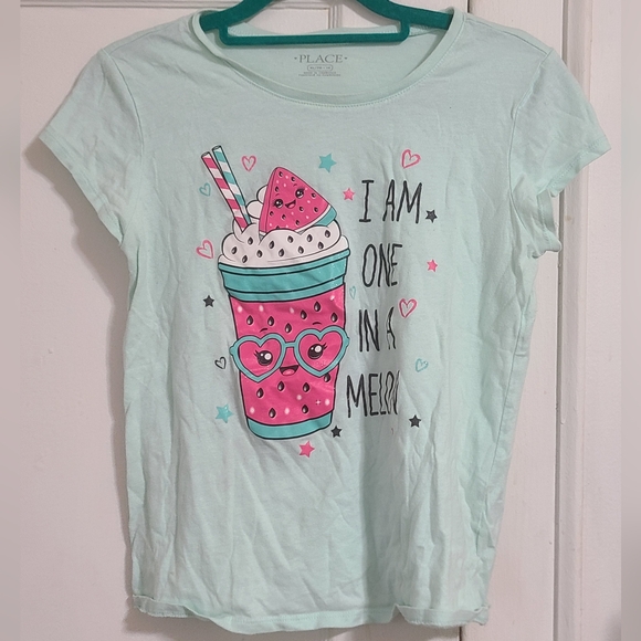 Childrens Place I Am On In A Melon Size Xl (14) T Shirt - Picture 1 of 3